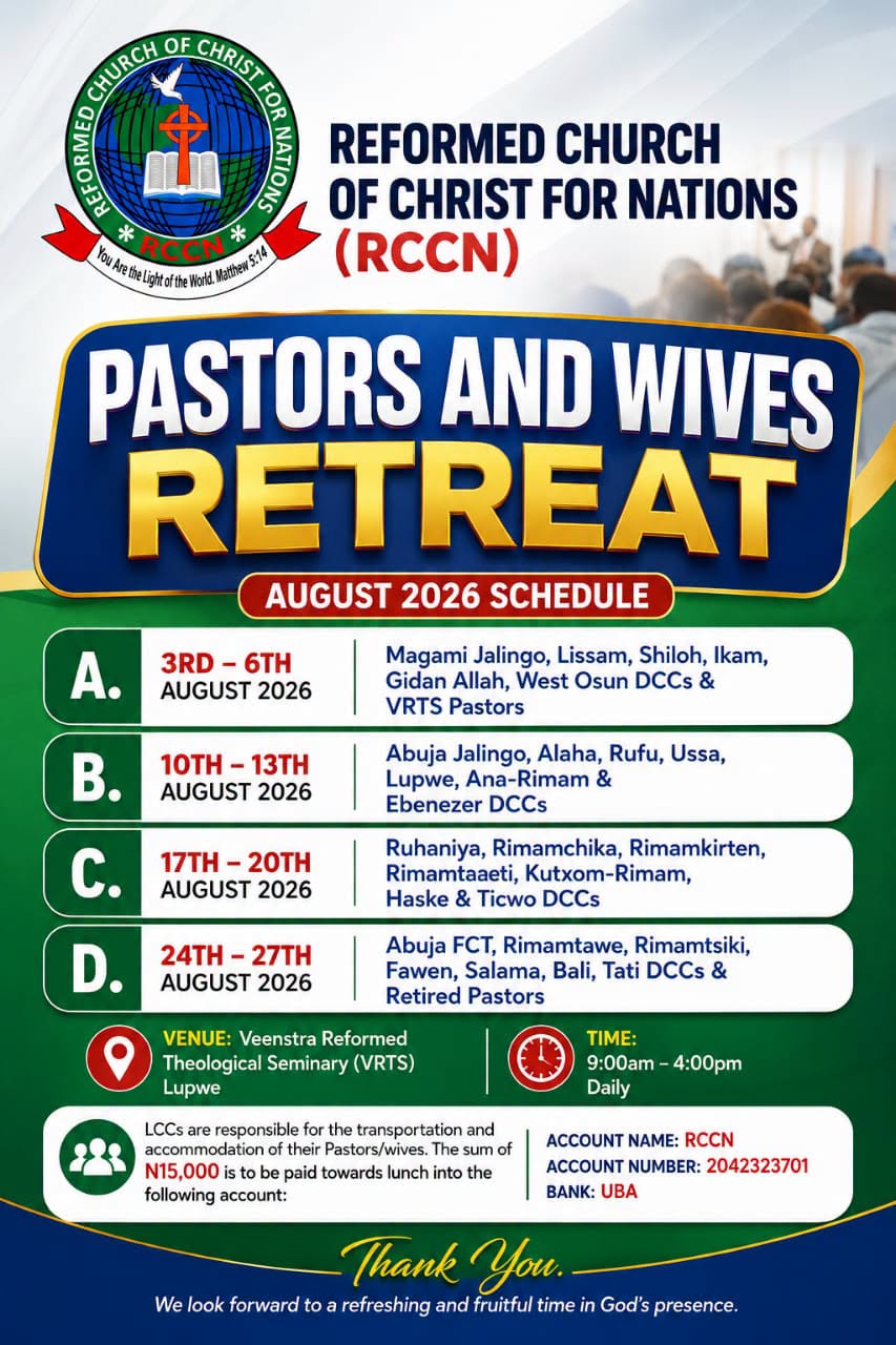 PASTORS AND WIVES RETREAT 2026:  A REMARKABLE TIME OF SPIRITUAL RENEWAL, MINISTERIAL REFLECTION, LEARNING, FELLOWSHIP, AND FAMILY ENRICHMENT.